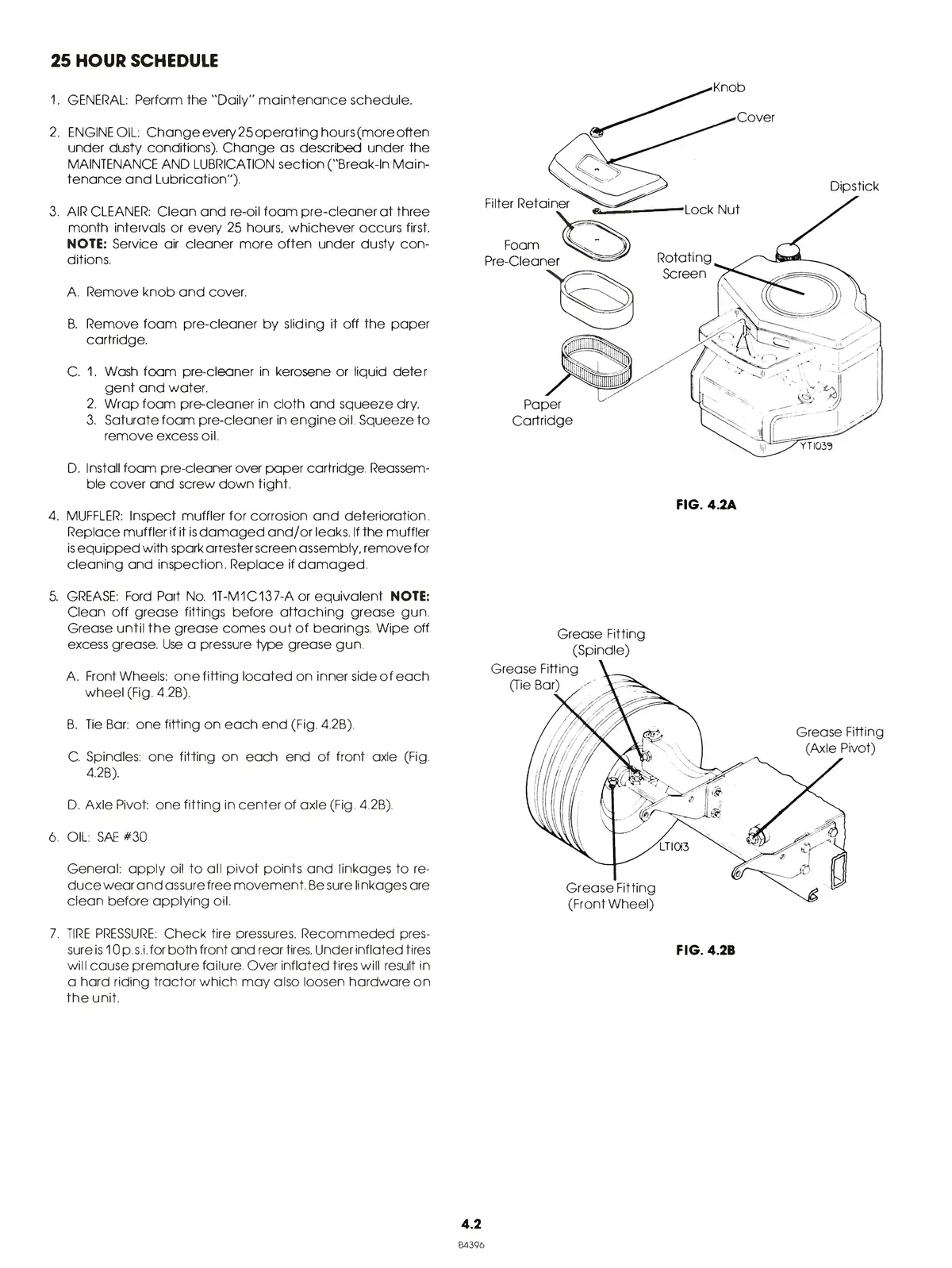 Ford Yt 16 Yard Tractor - Operator's Manual 2