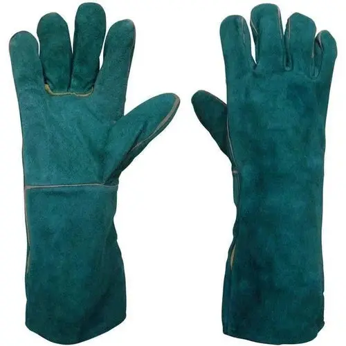 Green Welder’s Safety Gloves