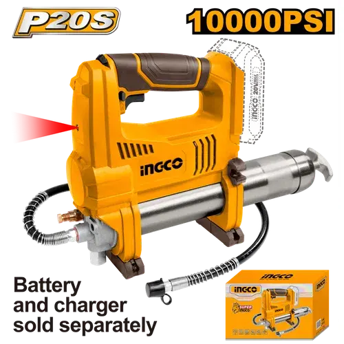 Grease Gun Cordless 𝑃20ˢ Ingco 2