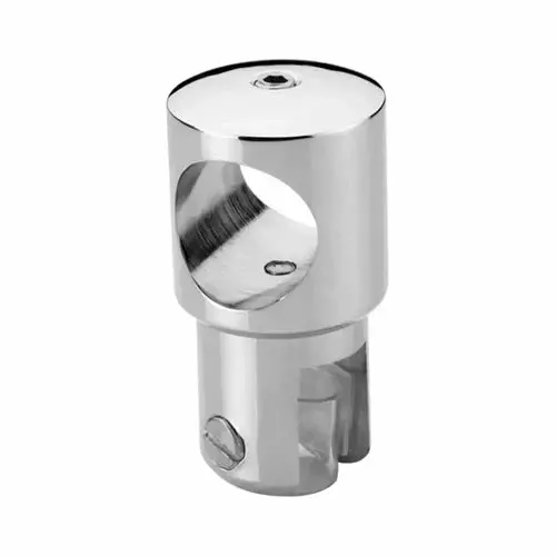 Header Bar Glass Connector For Silhouette Frameless Shower 1