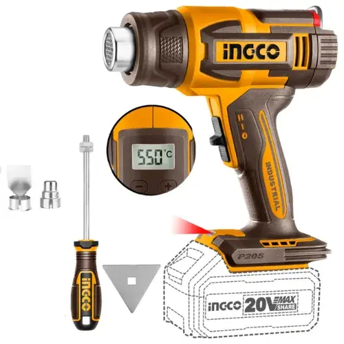 Heat Gun Cordless 𝑃20ˢ Ingco 1