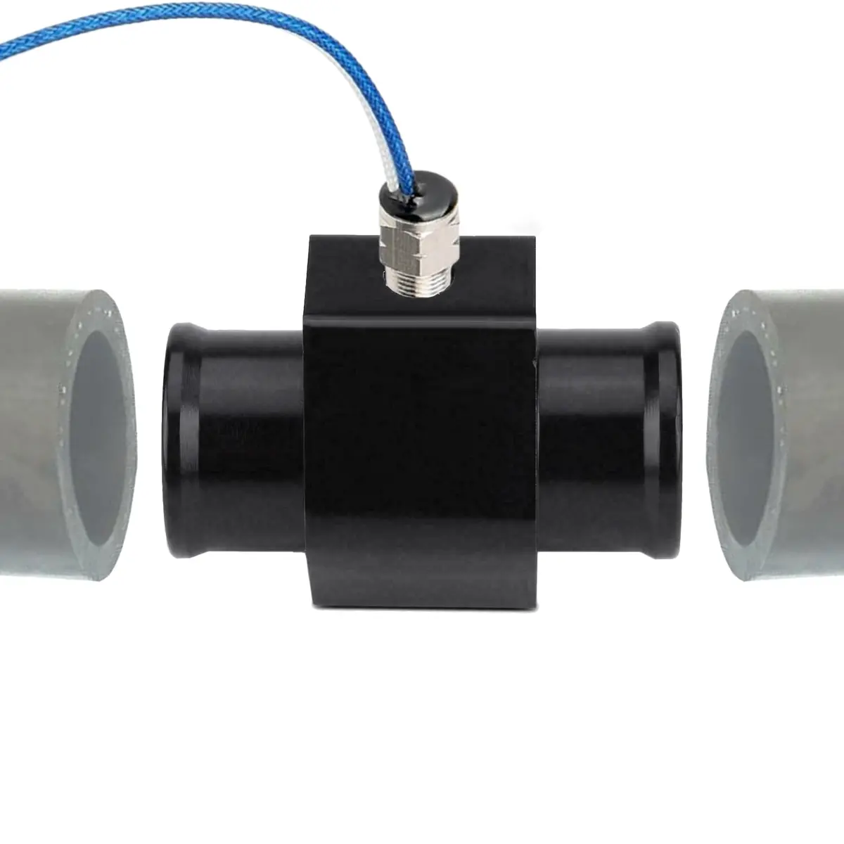 2 Inch Transmission Oil Cooler Temperature Gauge Hose Adapter Sending Unit 3