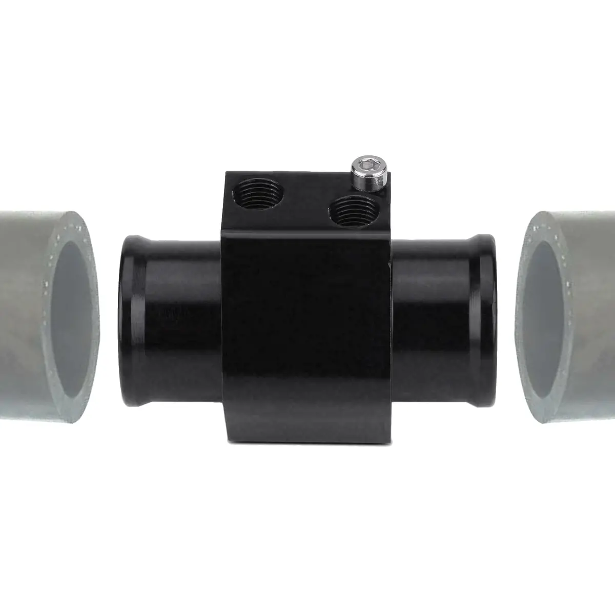 2-Stage Radiator In-Hose Fitting Adapter 1/8 Inch Npt Fan Switch Sensor Ports 4