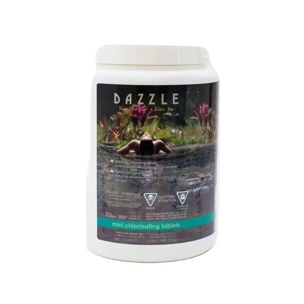 Dazzle Chlorinating Tablets (2.5Kg) (P/N: Daz08202) 1