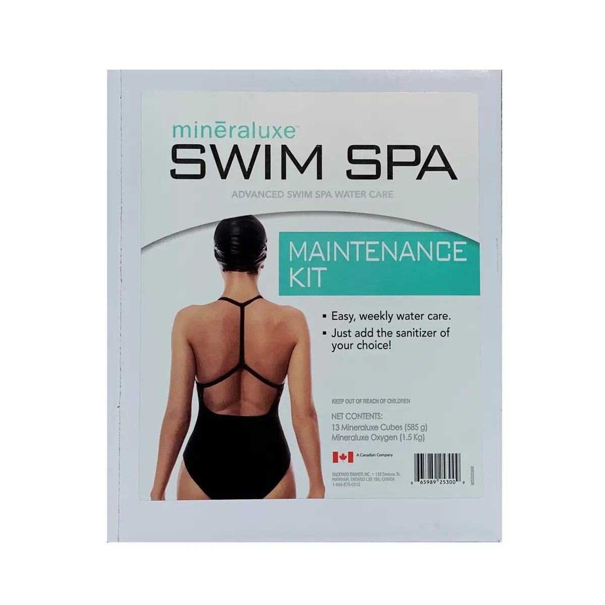 Mineraluxe Swim Spa Maintenance Kit (P/N: Mss25300) 1
