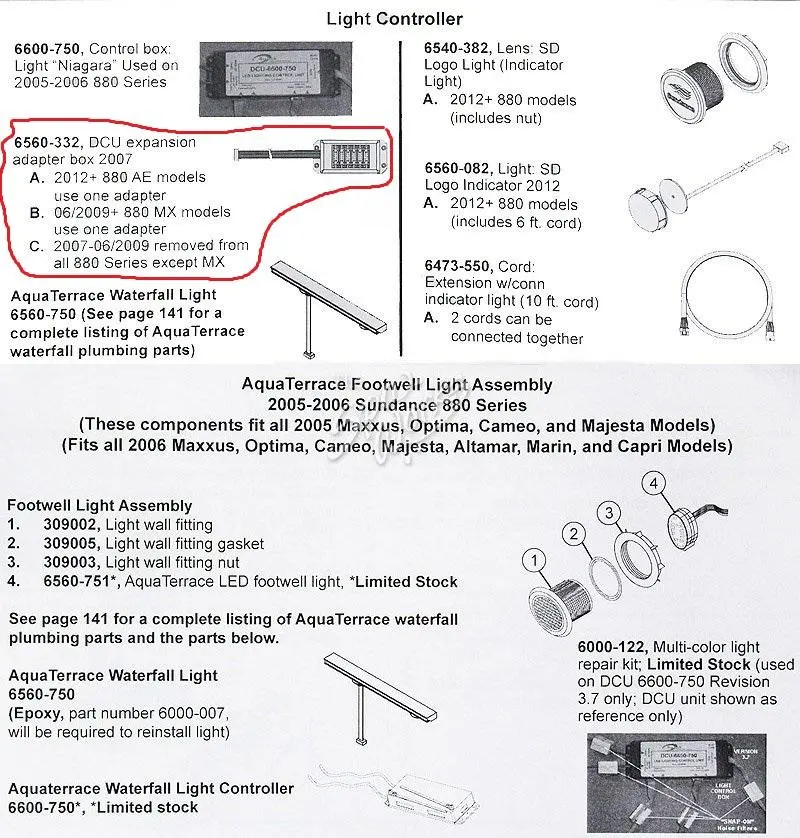 Sundance Spas Jacuzzi Dcu Expansion Box (P/N: 6560-332) Ships In 6 To 8 Weeks 2