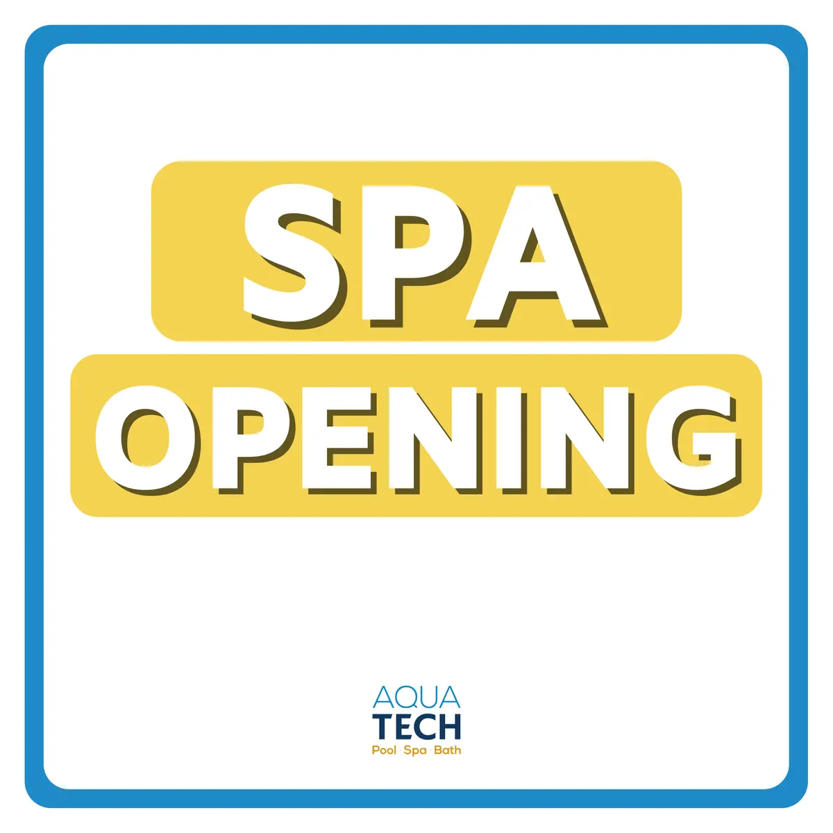 Hot Tub Opening For Spring And Summer 1