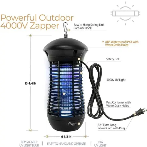 Insect Zapper Uv Led Waco 2