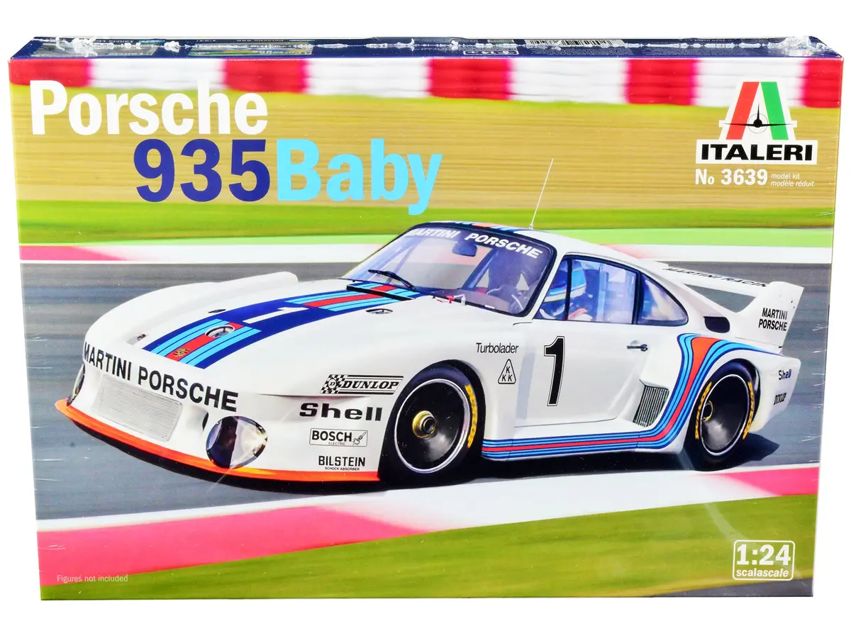 Porsche 935 Baby Plastic Model Kit (Skill Level 3) 1/24 Scale Model By Italeri 1