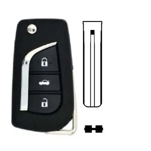 Key Fob Toyota Filp Case 1