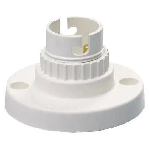 Lamp Holder Pvc B22 1