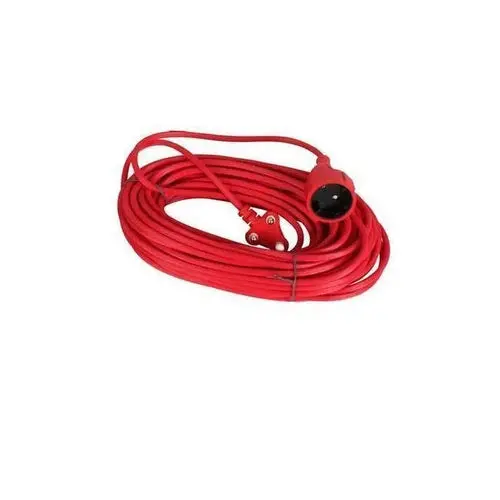 Lawnmower Cable Ribbed Red (2Core) 2