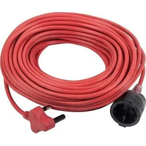 Lawnmower Cable Ribbed Red (2Core) 2