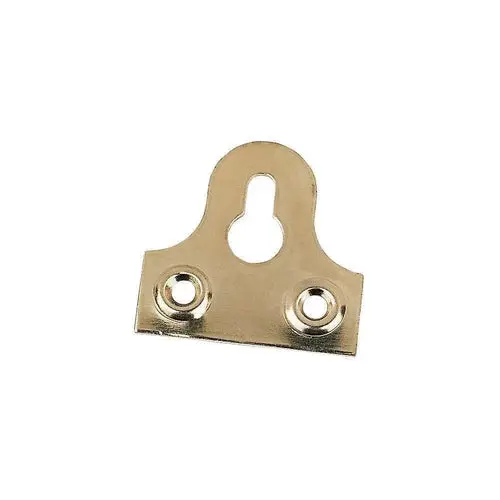 Mirror Plate Brass Plated 1