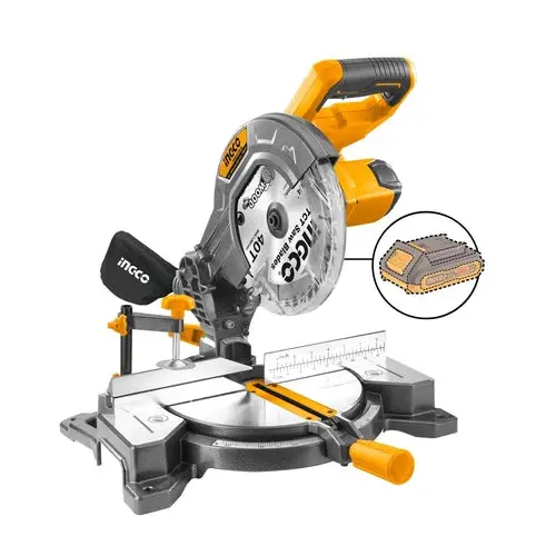 Mitre Saw Cordless 20𝑉 210𝑚𝑚 Ingco 1