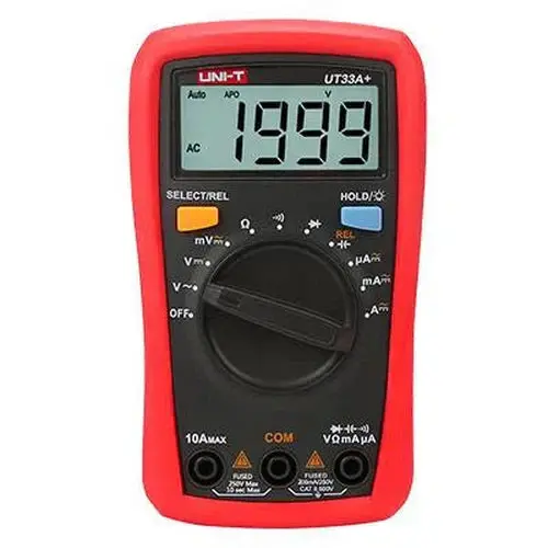 Multimeter Palm Size Ut33+ Uni-Trend 1