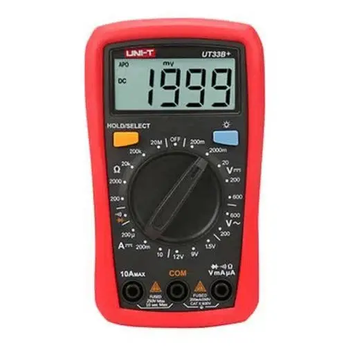 Multimeter Palm Size Ut33+ Uni-Trend 2