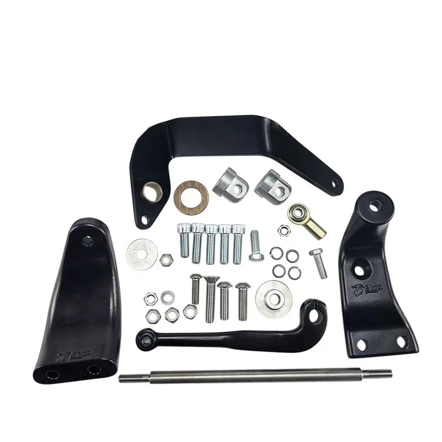 Tc Bros. Mid Controls Kit For 1991-2017 Harley-Davidson Dyna (Select Your Pegs) 1