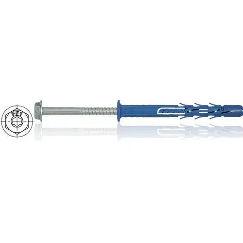 Nylon Frame Fixing Hex Colar Rawlplug 2