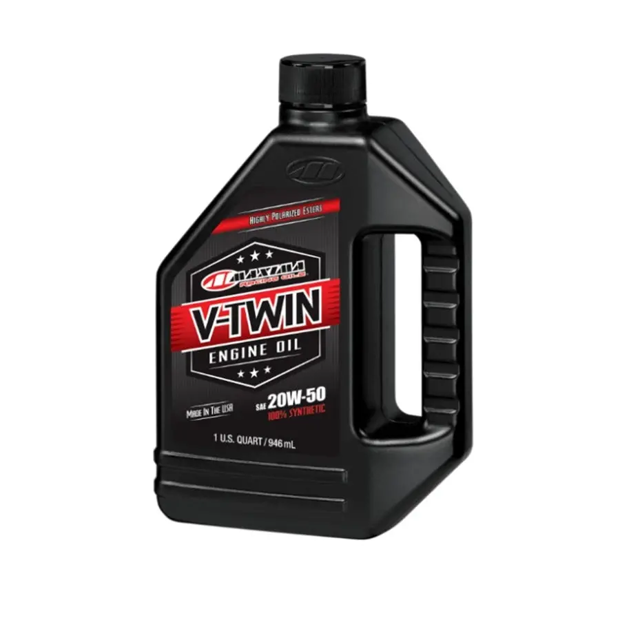 Maxima 20W-50 Full Synthetic V-Twin Oil 1