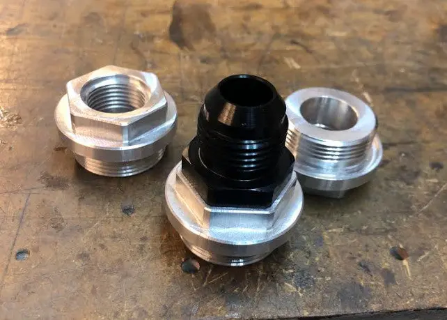 Brd Zx10r Clutch Cover Breather Adapter -10An Fitting 1