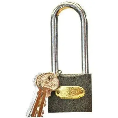 Padlock Long Shackle Iron Tri Circle 1