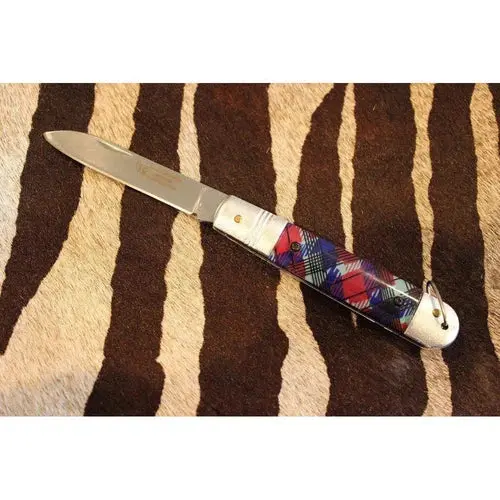 Picnic Knife Tartan Silver Okapi 2