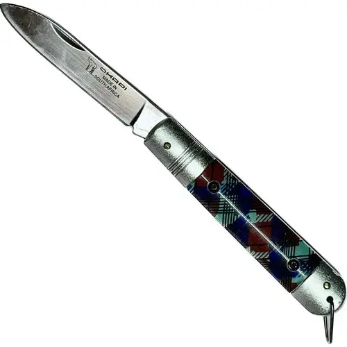 Picnic Knife Tartan Silver Okapi 1
