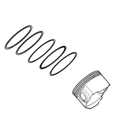Piston With Rings For Small Engines Stihl 1