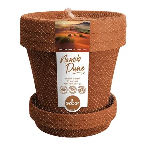 Plant Pot Plastic Round (3Pack) Sebor 1