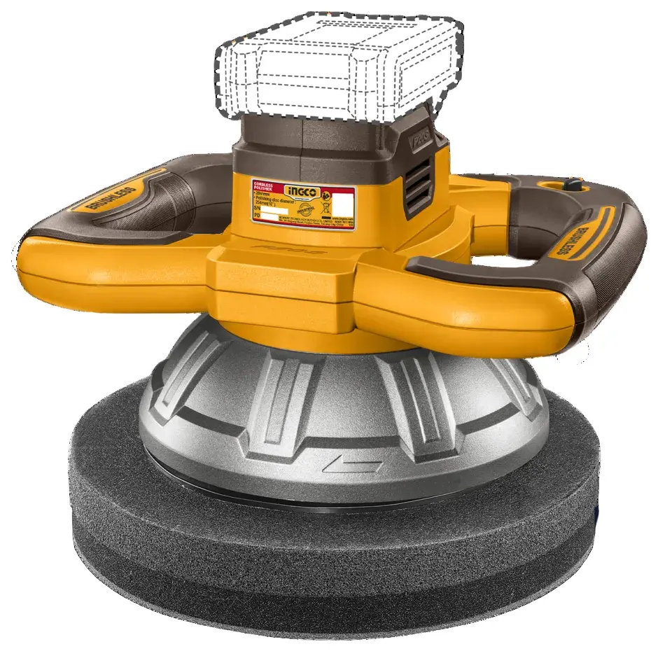 Polisher Cordless 254𝑚𝑚 𝑃20ˢ Ingco 1