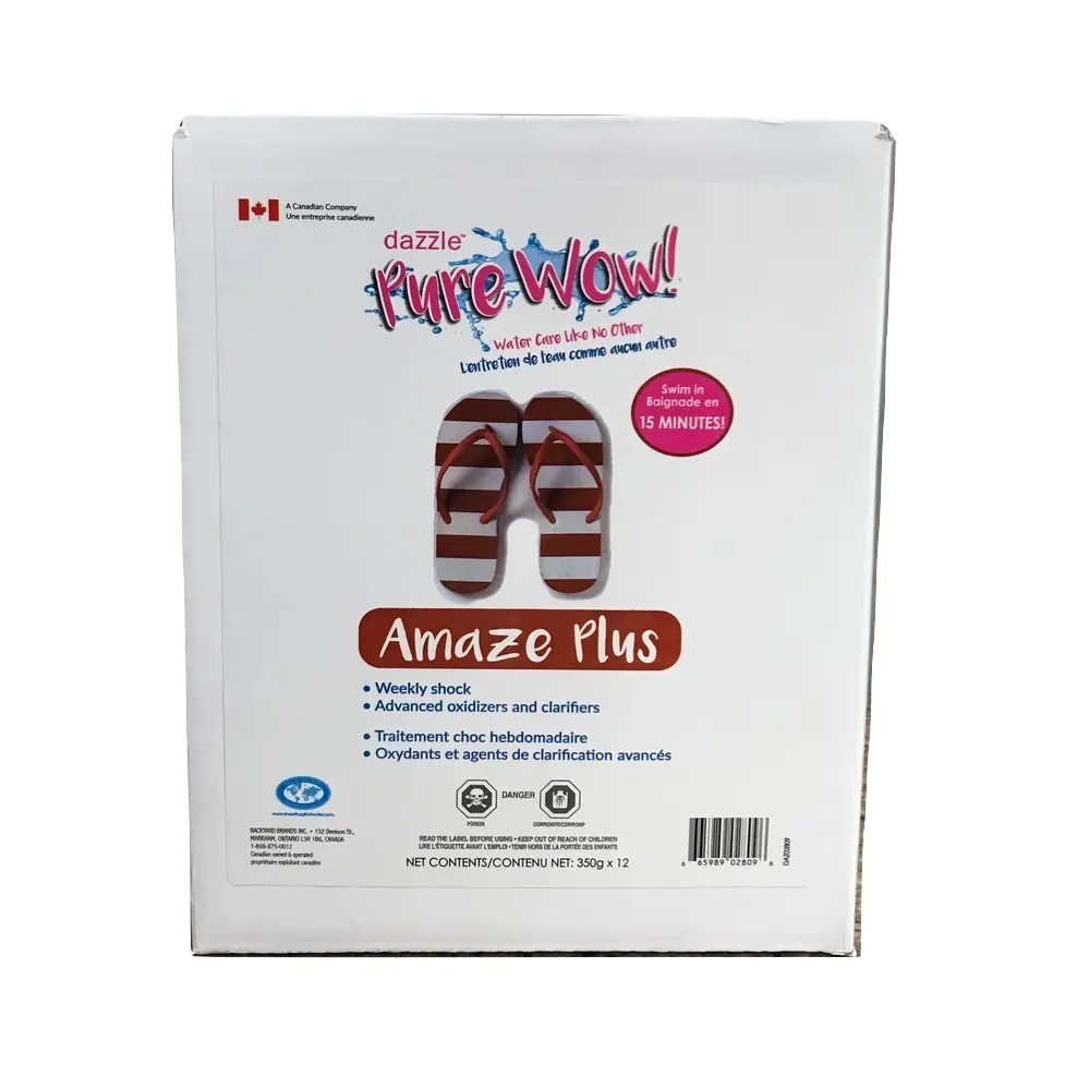Dazzle Amaze Plus Case (12X350gm Bags) (P/N: Daz02809) 1