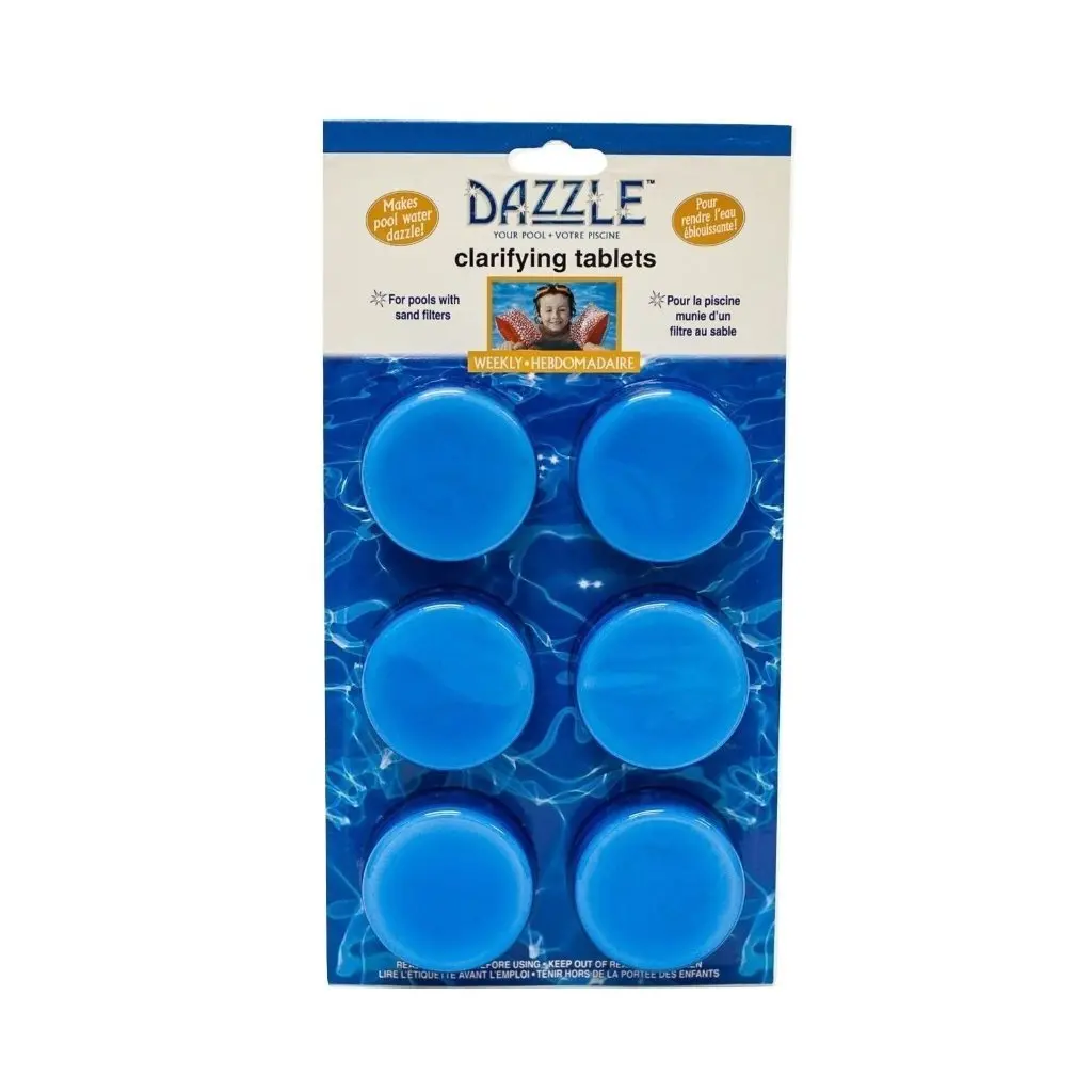 Dazzle Clarifying Tablets (6X60gm Tablets) (P/N: Daz05025) 1
