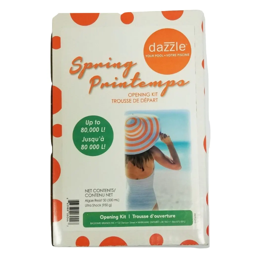 Dazzle Traditional Opening Kit  (Treats Up To 80,000L) (P/N: Daz06042) 1