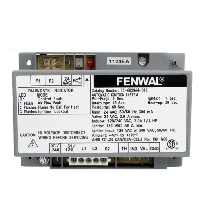Pentair/Sta-Rite Ignition Control Module (P/N: 42001-0052S) 1