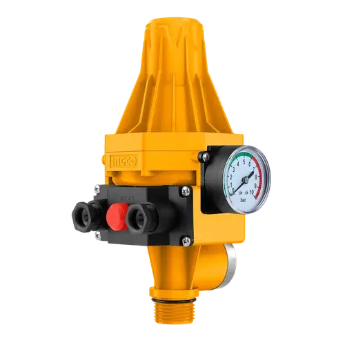 Pressure Pump Controller With Guage Ingco 1