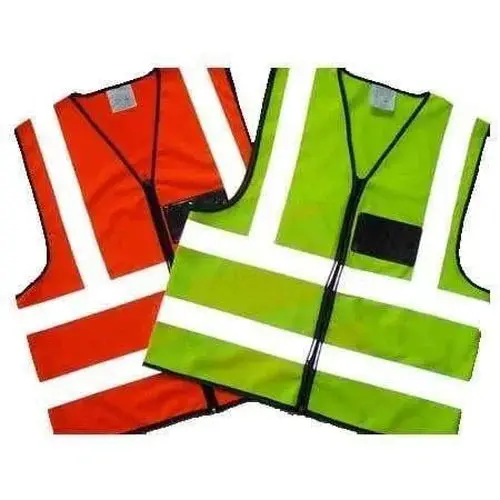 Reflective Vest With Zip & Id Pocket 1