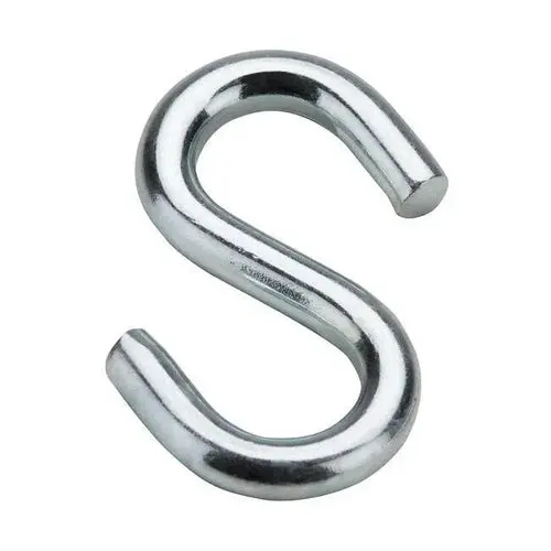 S Hook Nickel Plated 1