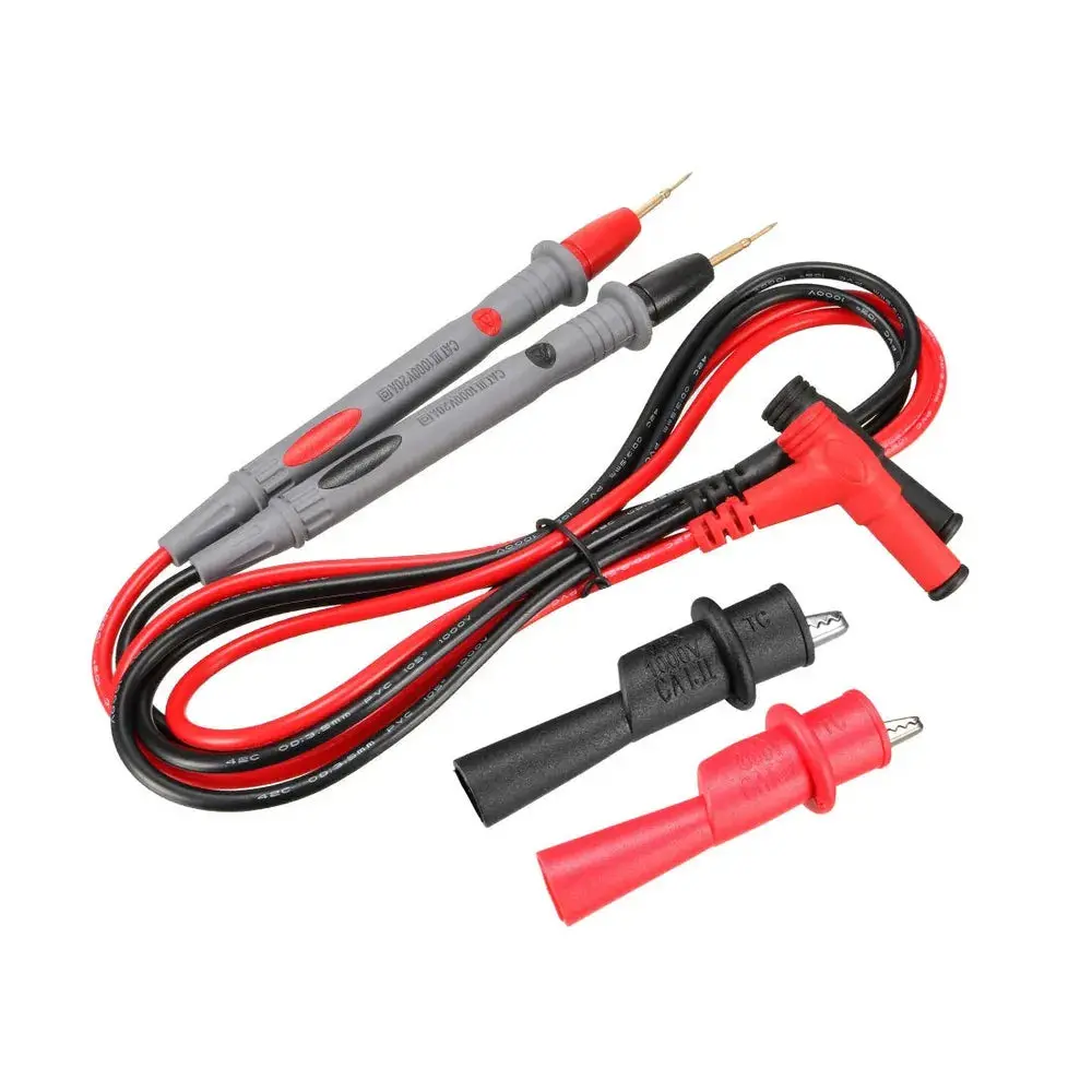 Replacement Leads For Multimeter With Croc Clips 1
