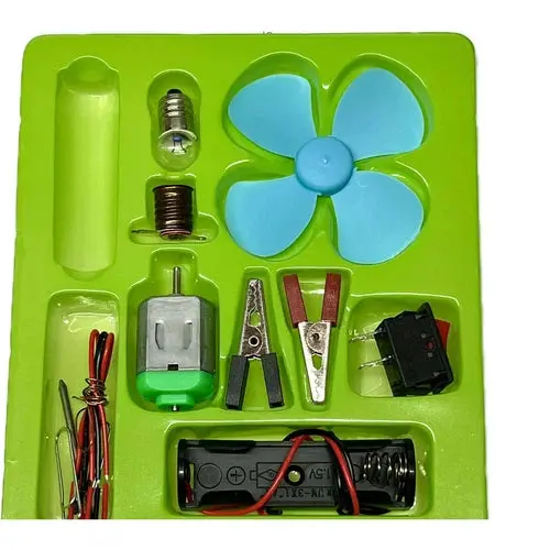 School Project Fan Motor Light Kit 1