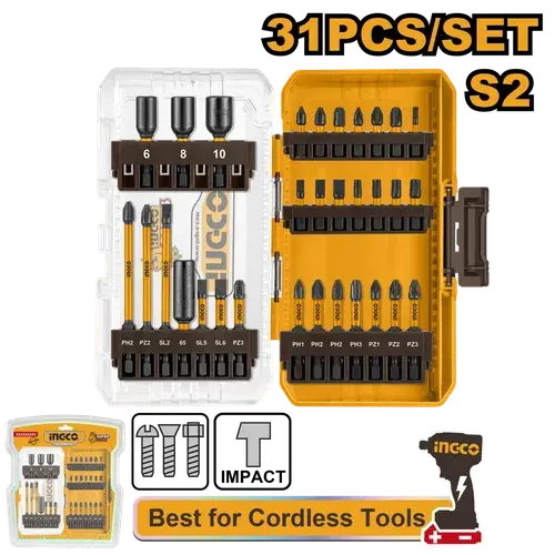 Screwdriver Bit Set Ingco 2