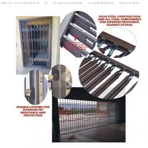 Security Gate Trellis Steel Heavy Duty 2
