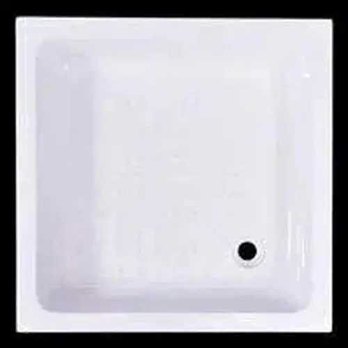 Shower Tray Square Fibreglass 1