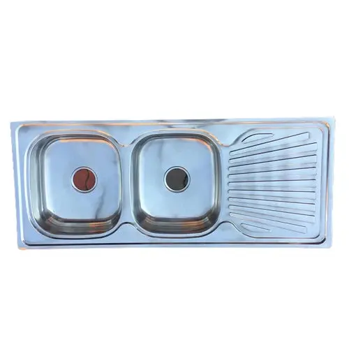 Sink Drop In Double Bowl End Africano 2