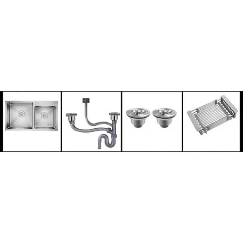 Sink Drop In Double Bowl Sleek 2