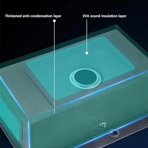 Sink Drop In Single Bowl Sleek 2