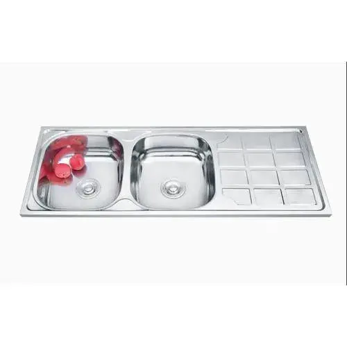 Sink Sit On Double Bowl End Africano 2