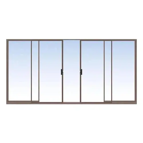 Sliding Patio Door Center Opening Aluminium 1