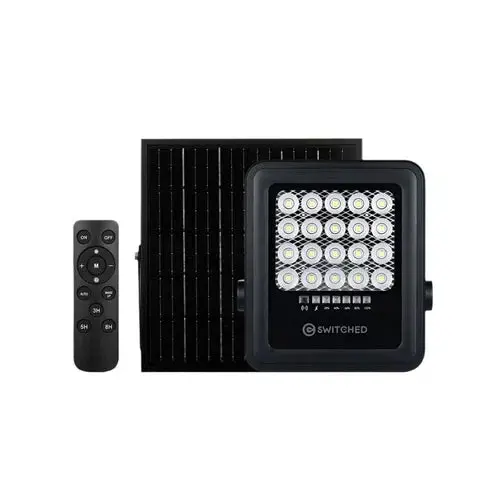 Solar Flood Light Switched 1