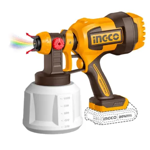 Spray Gun Cordless 𝑃20ˢ Hvlp Ingco 1